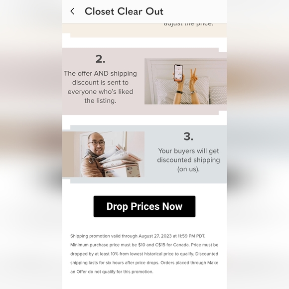 CLOSET CLEAROUT INFO - Picture 2 of 3